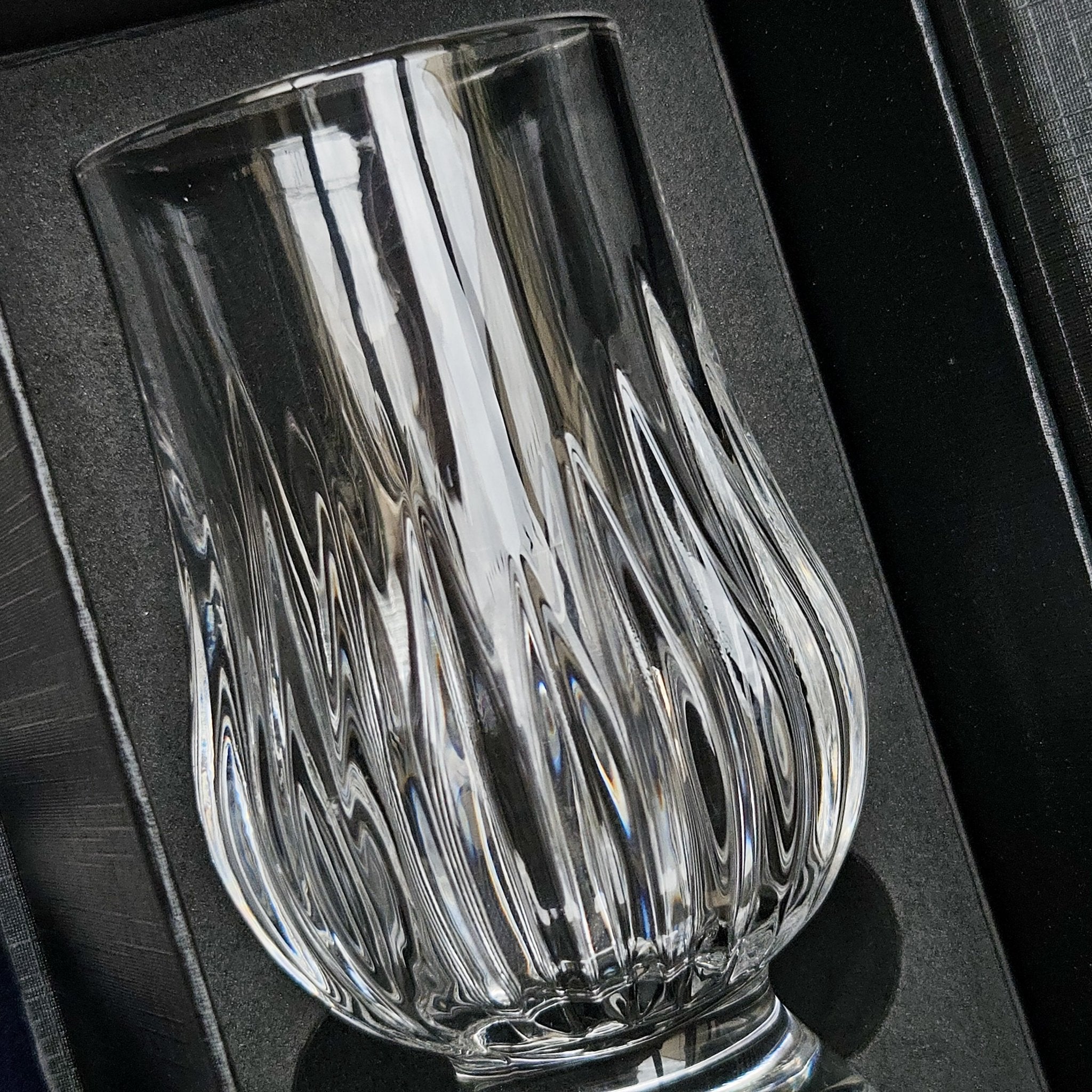 Linear Crystal Nosing Glass