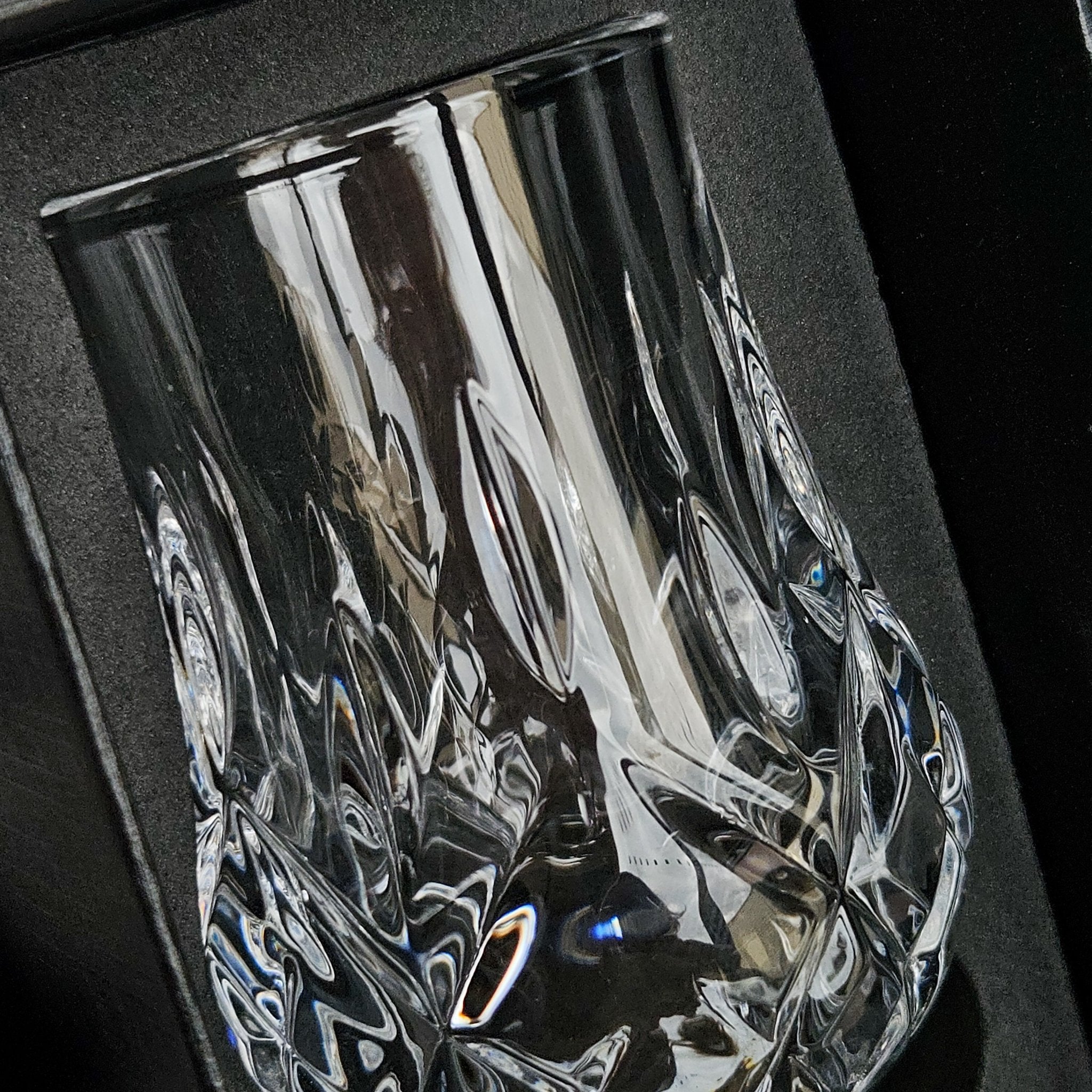 Oblique Crystal Nosing Glass